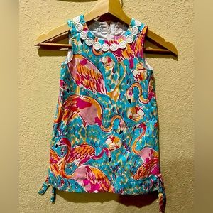 Tropical Flamingo Lilly Pulitzer little girl’s sundress